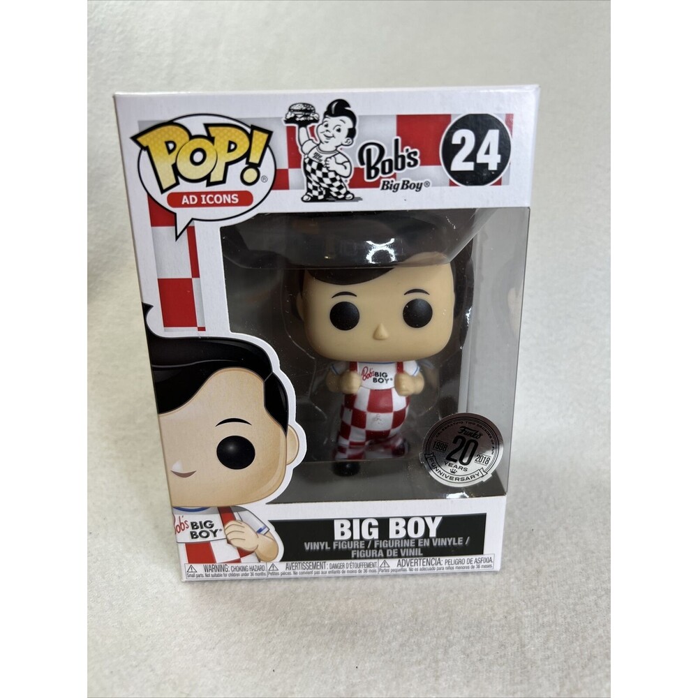 Funko Pop! Ad Icons Bob's Big Boy #24 Big Boy Vinyl Figure